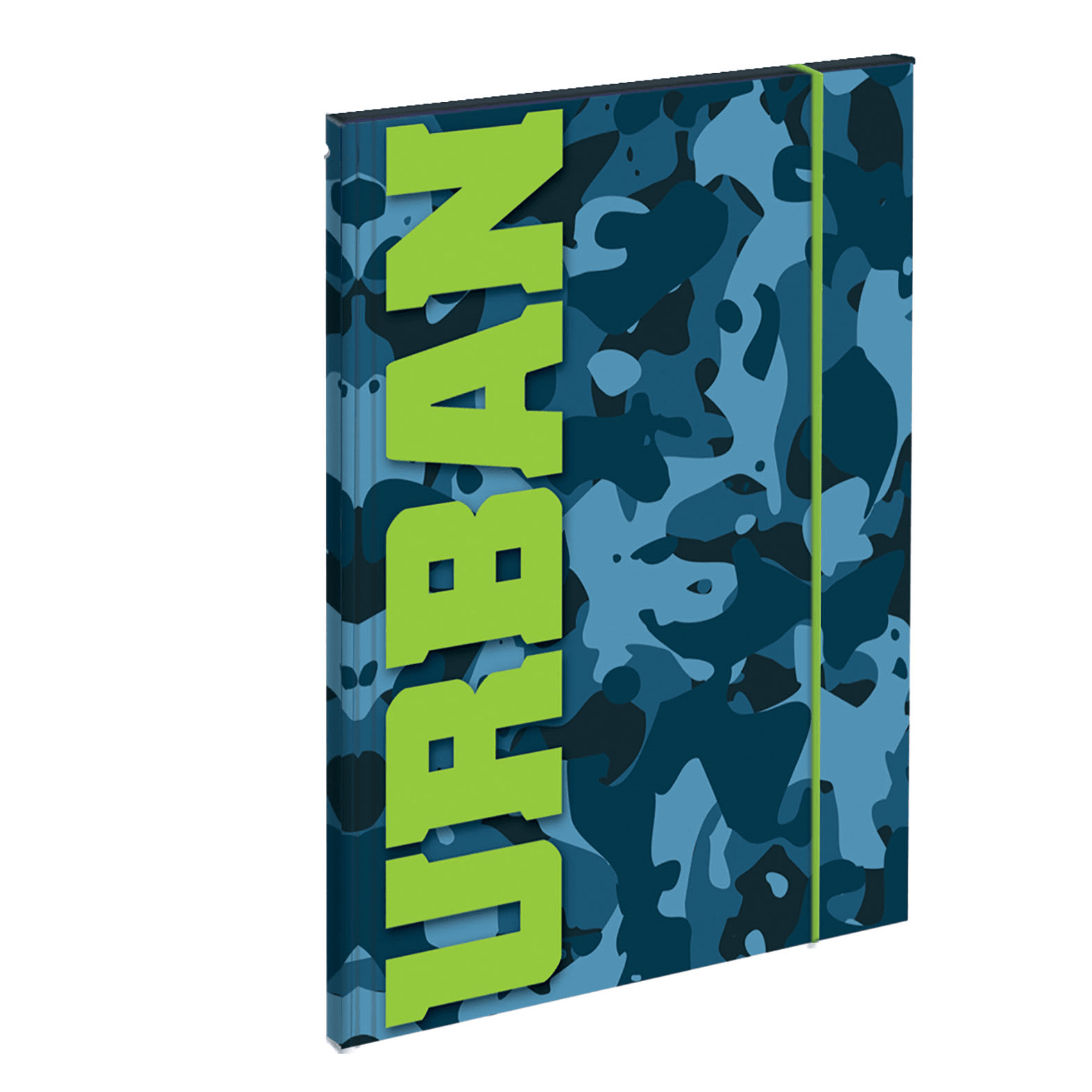 Scool Папка картонска со ластик