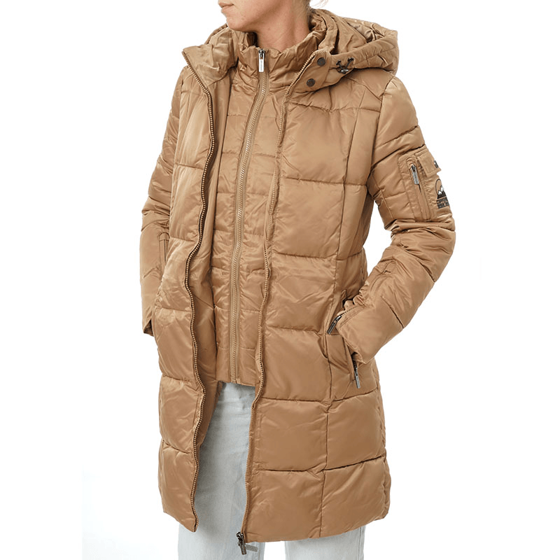 COPPERMINER Женска јакна Hera, Кафена