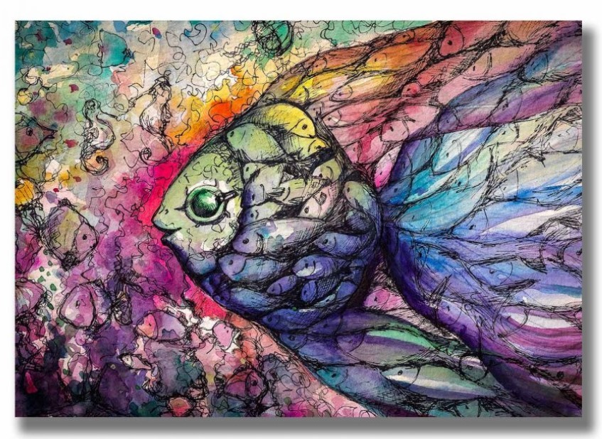 Wallity 701002021C 016 Декоративна слика, 70x100 см