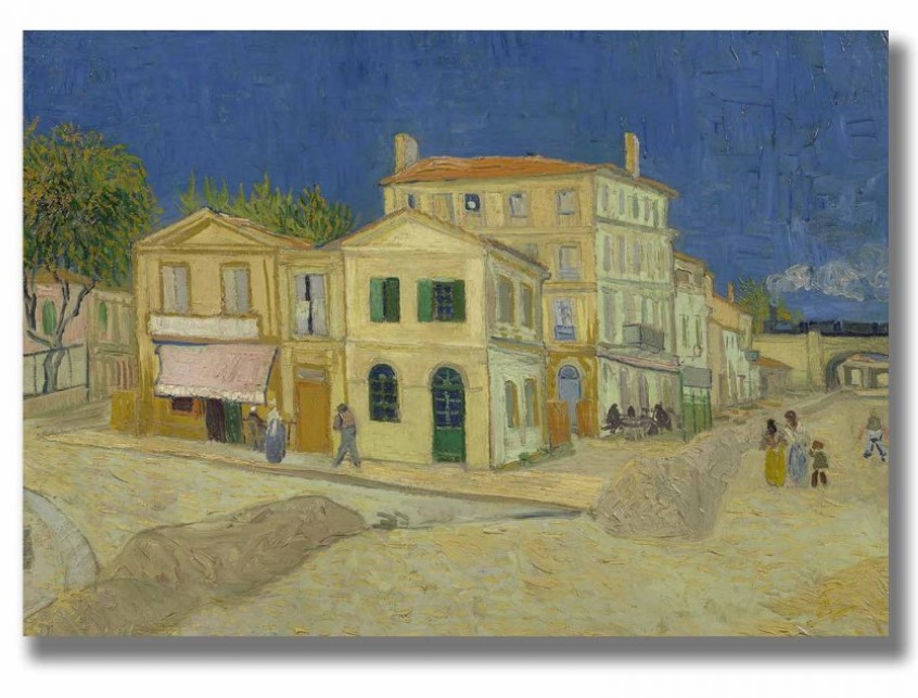 Wallxpert 70100VANGOGH016 Декоративна слика, 70x100 см