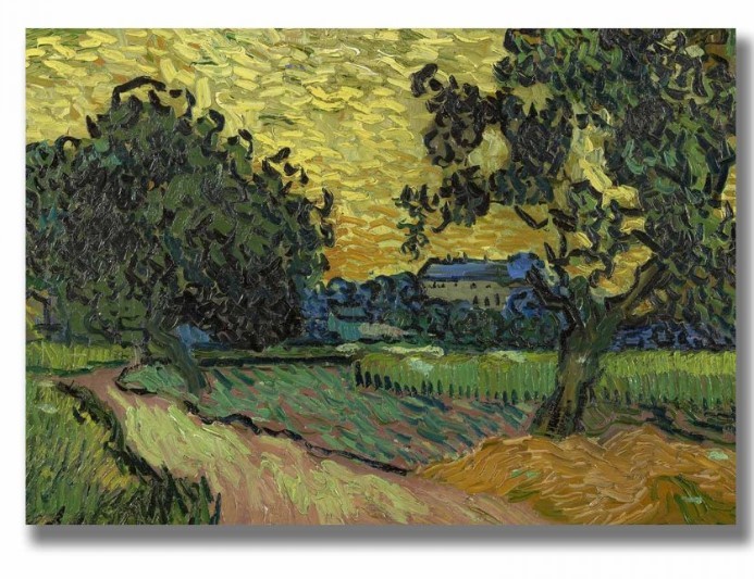 Wallxpert 70100VANGOGH032 Декоративна слика, 70x100 см