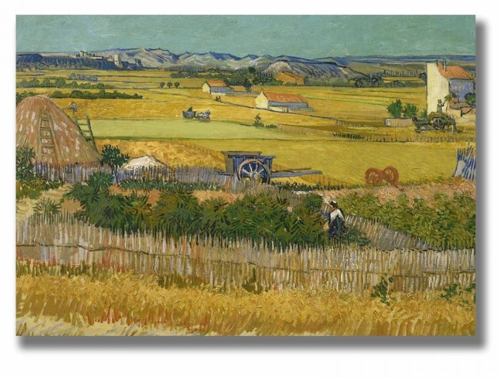 Wallity 70100VANGOGH044 Декоративна слика, 70x100 см