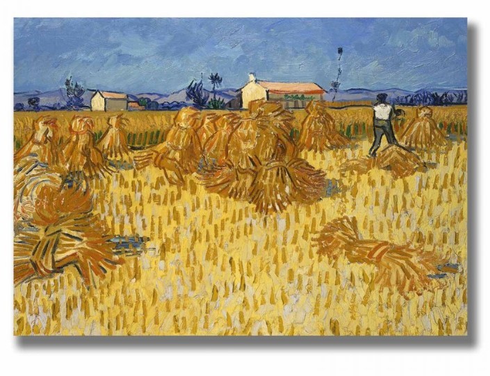 Wallity 70100VANGOGH046 Декоративна слика, 70x100 см