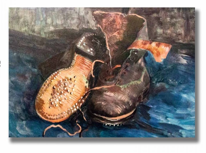 Wallxpert 70100VANGOGH059 Декоративна слика, 70x100 см