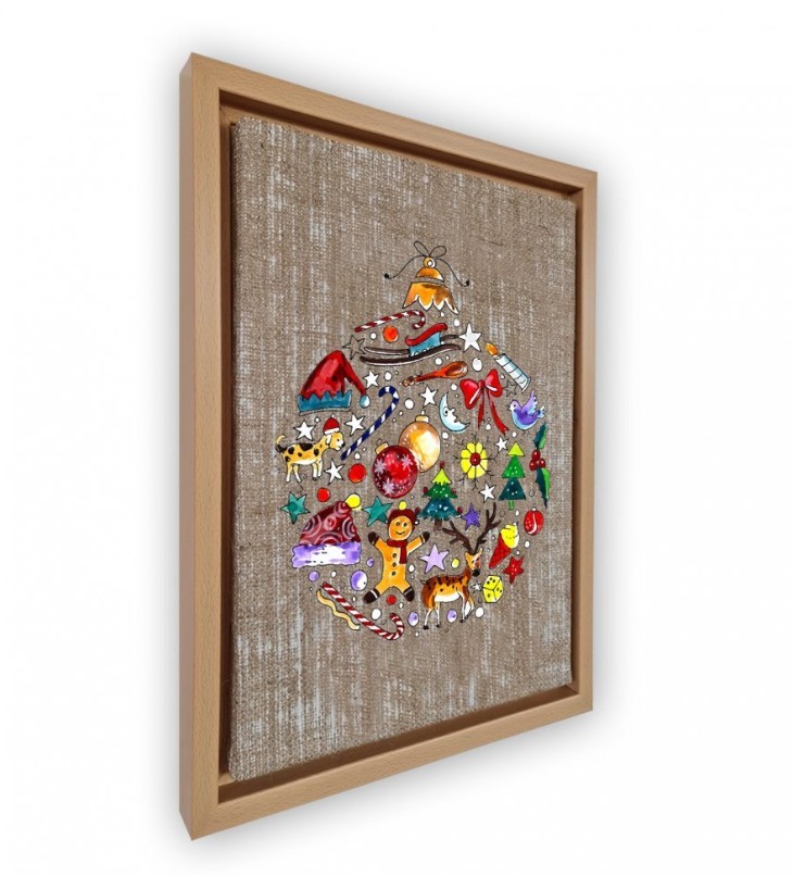 Wallxpert NLJ2800881_4666 Декоративна Слика, 47x67cm