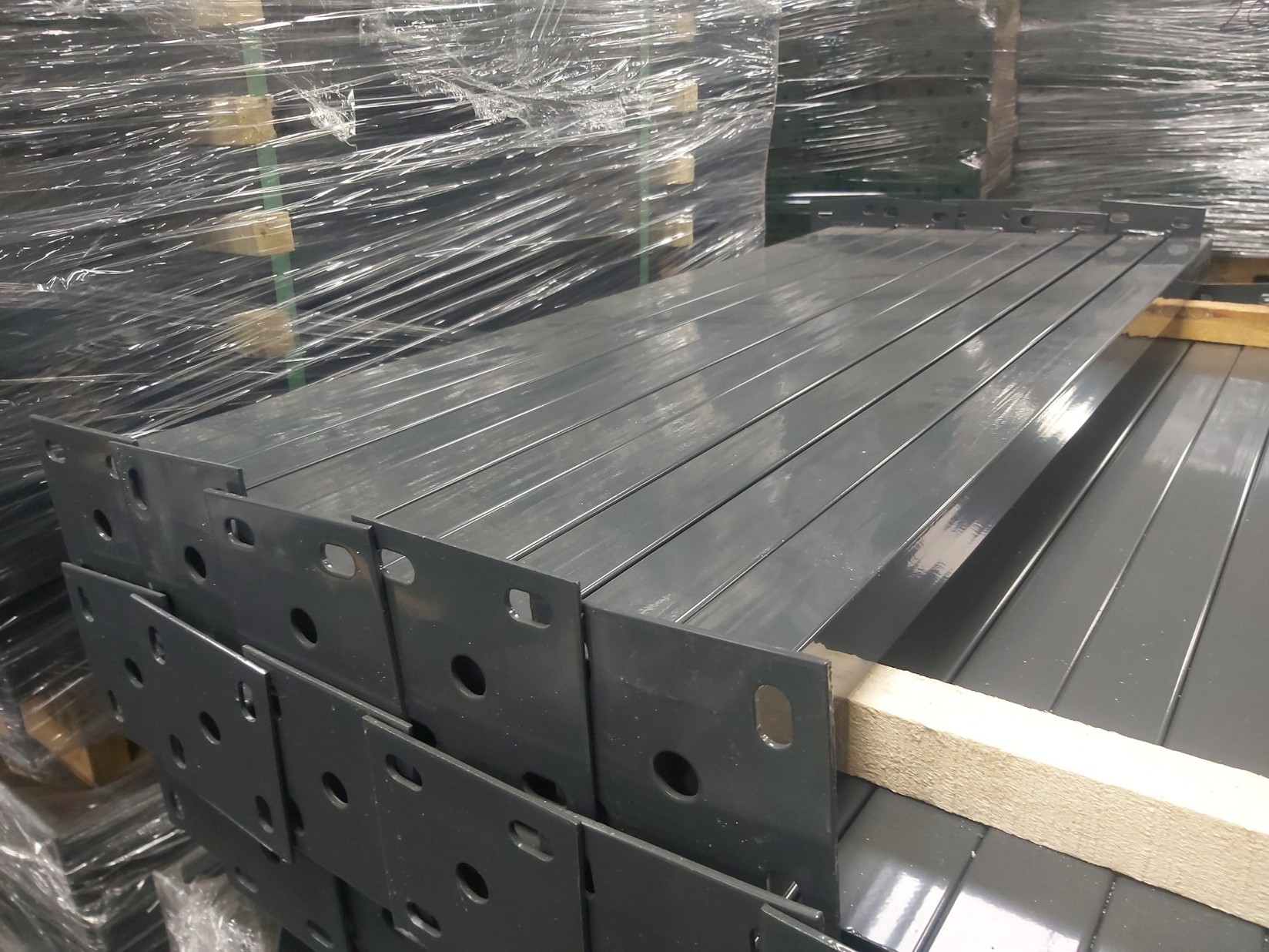 ЖЖП ПВЦ столб Н-1.5м антрацит боја