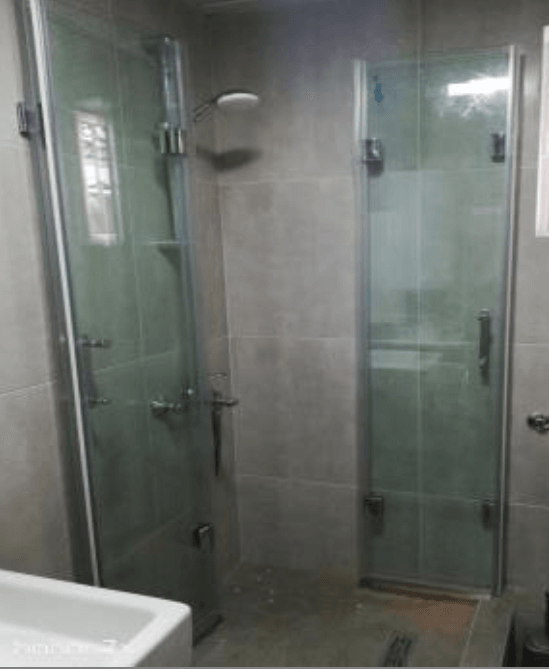 AQUALUX Параван Elegance 8мм Проdzирен