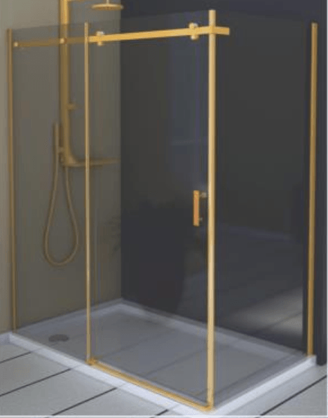 AQUALUX Параван Modena gold 8мм проdzирна