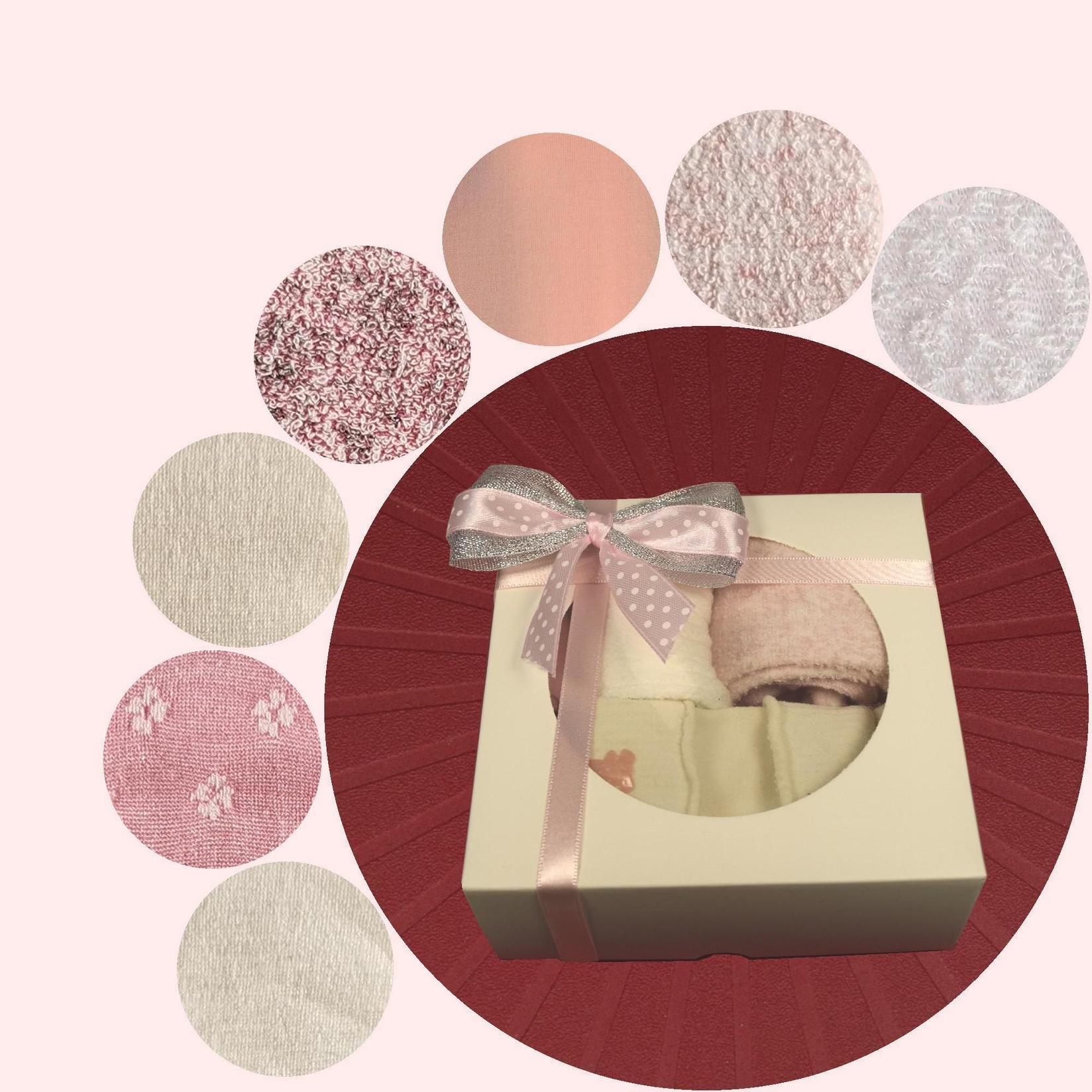 ARAI Бебешки украсен пакет со чорапи и хулахопки