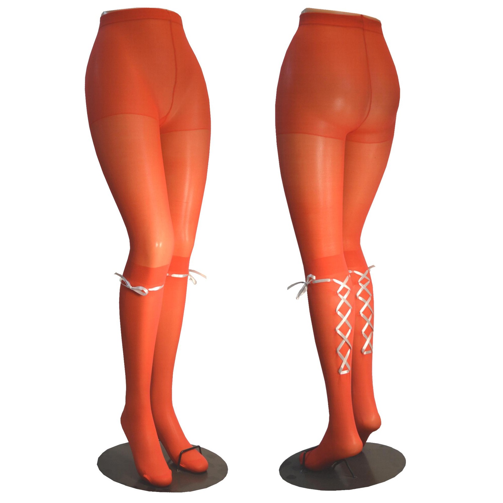 ARAI Дезенирани портокалови хулахопки Ванда со Бела Тантела