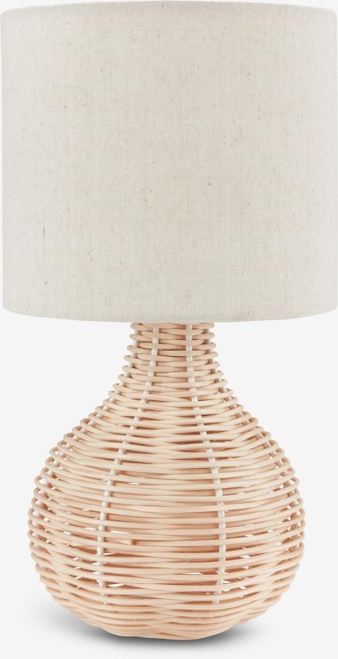 JYSK Ламба за маса HELMER o17xH32cm крем боја