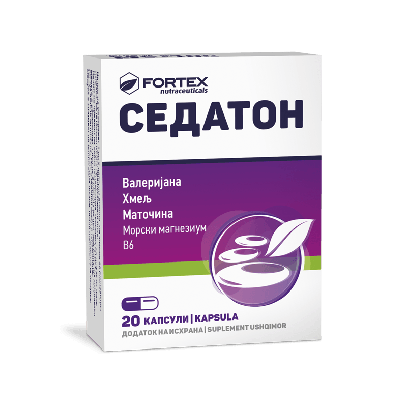 FORTEX Седатон, 20 капсули