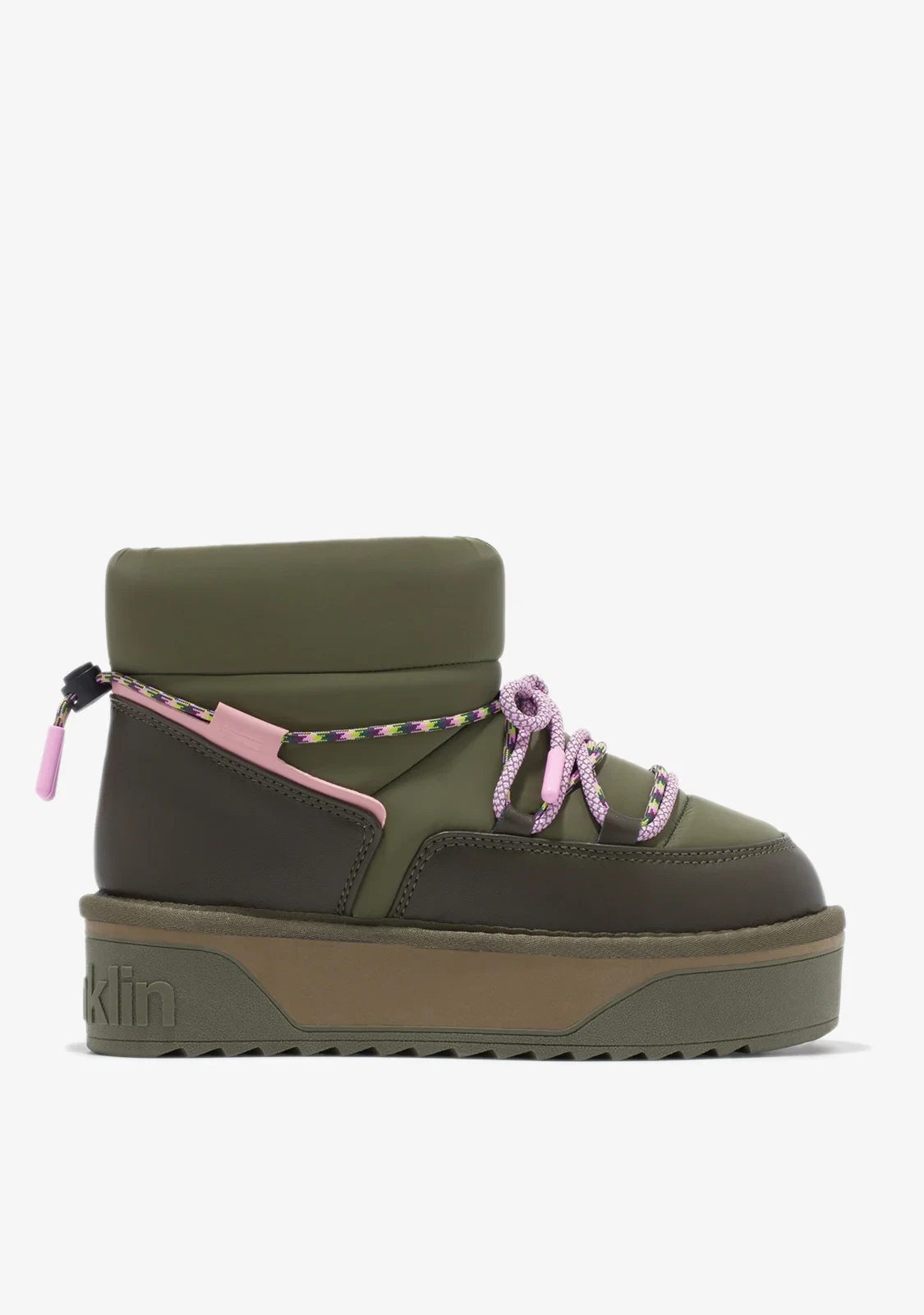 D.Franklin Женски чизми NORDIC V2 LOW LACE, DFSH371015, зелени