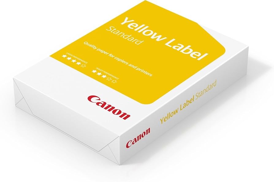 Canon A4 Yellow Paper