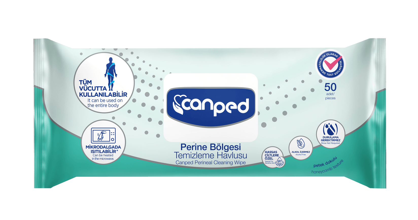 Canped Марамици за перинеална употреба и хигиена на цело тело / 50