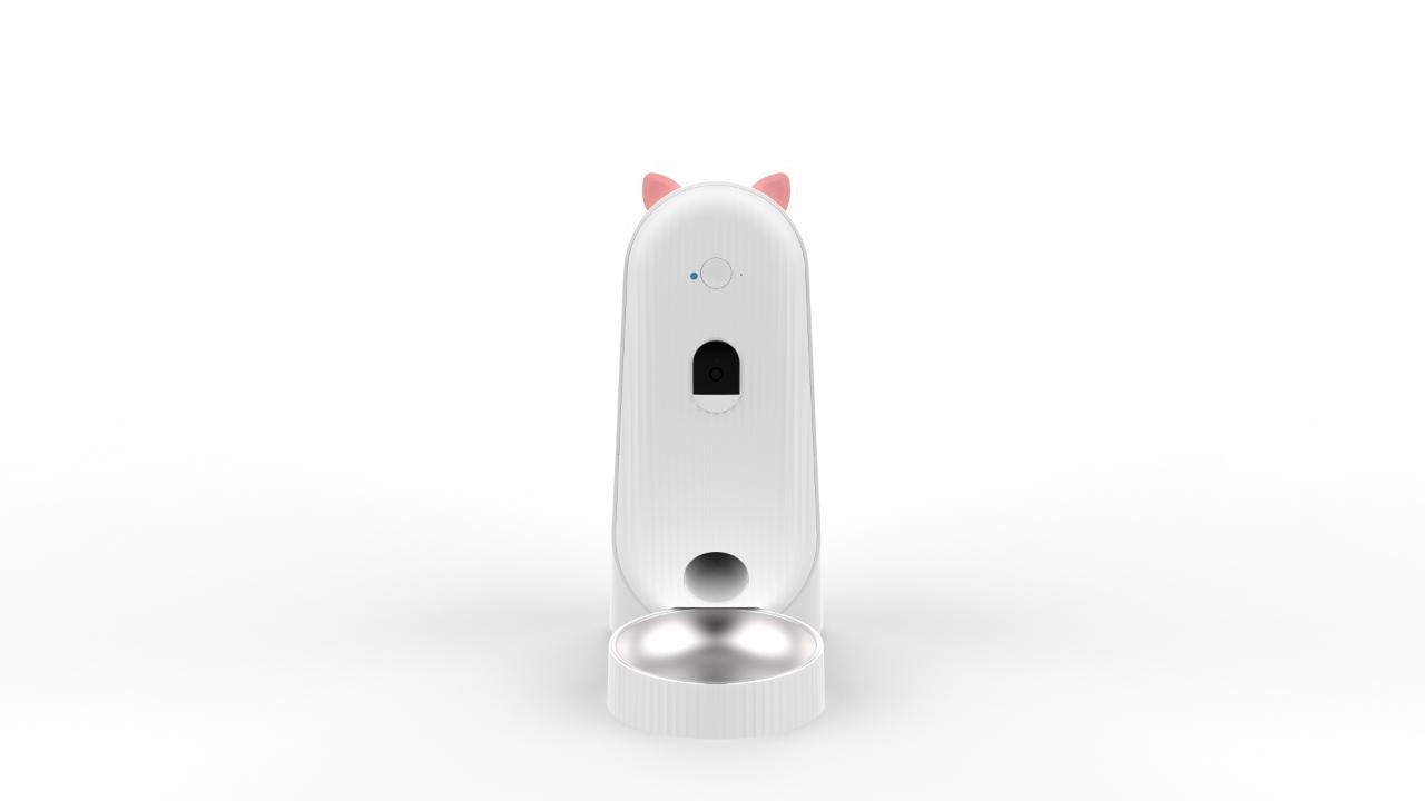 Паметна хранилка за миленици со камера и сензор 4л