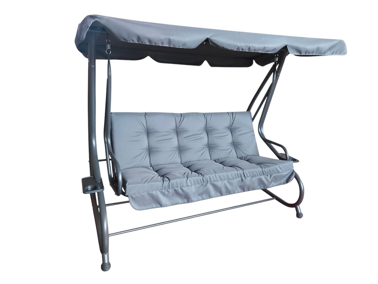 Нишалка/кревет 200*120*164 цм сив