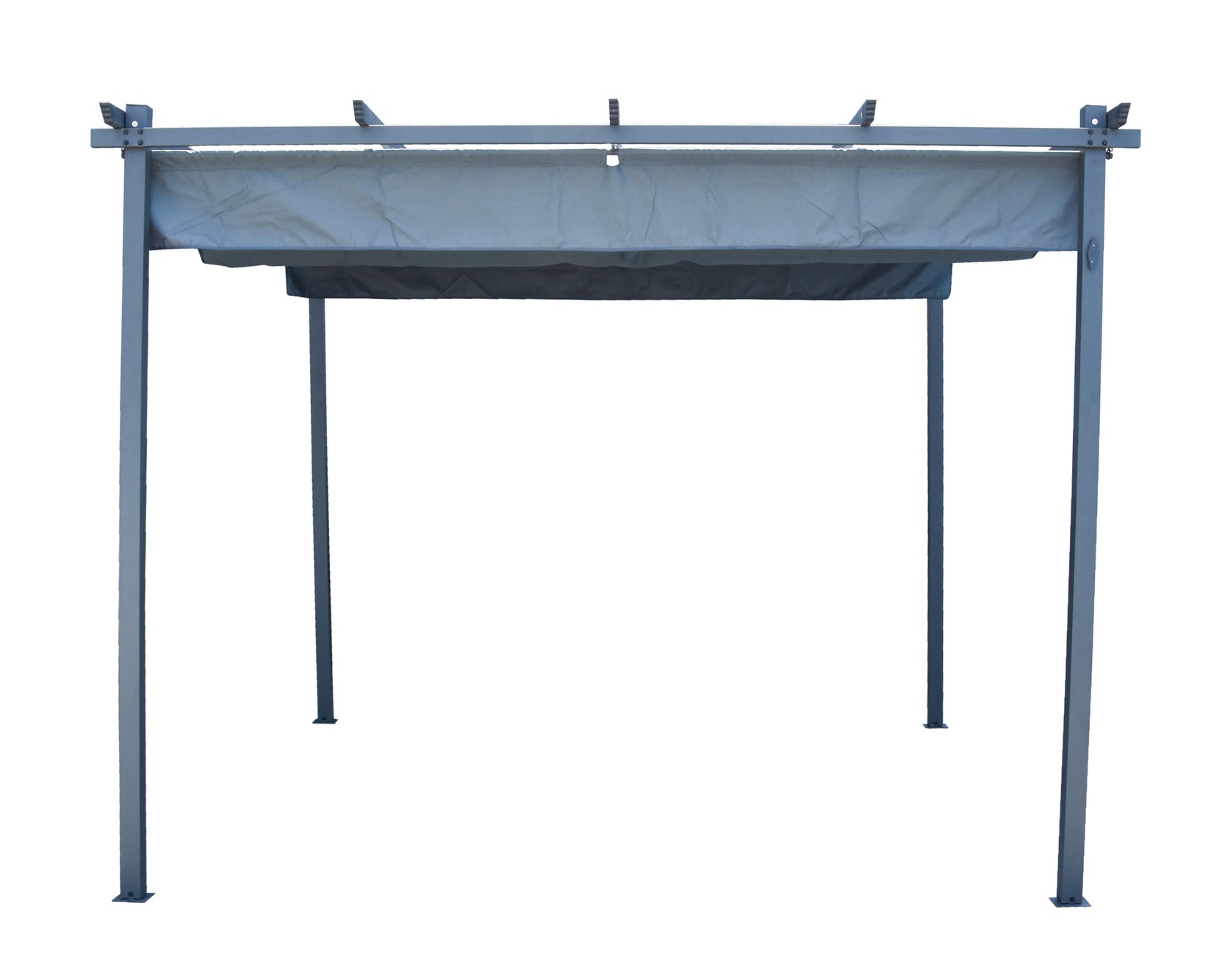 Тенда сива рамка сиво платно 3x3x2.2 m