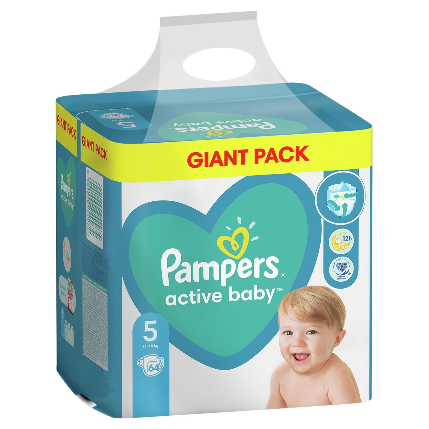 PAMPERS Пелени 11-16kg/64 - 5