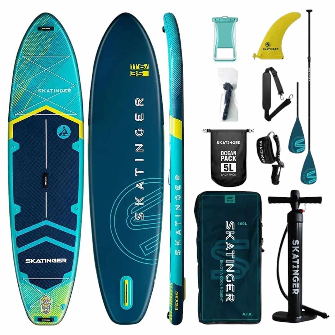 Skatinger Суп  даска PRANA LIGHT BLUE