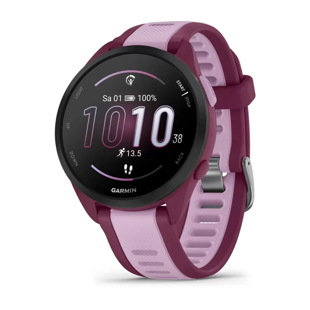 Garmin Смарт часовник Forerunner 165 Music Berry Lilac
