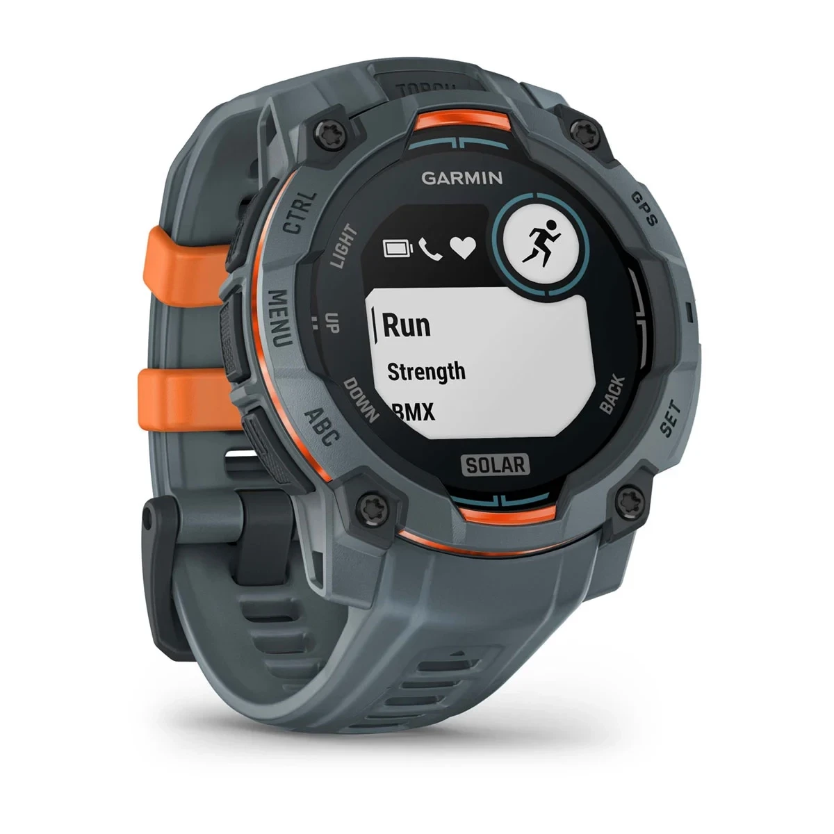 Garmin Смарт часовник Instinct 3 – 45 mm, Solar Twilight with Twilight Band