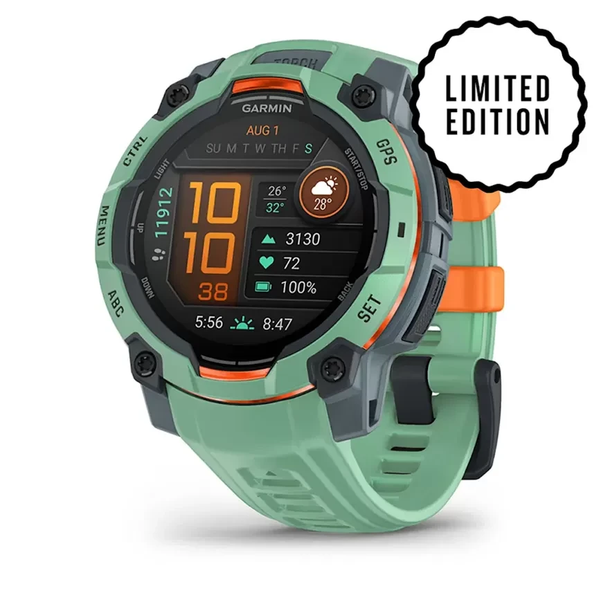 Garmin Смарт часовник Instinct 3 – 45 mm, AMOLED Neotropic