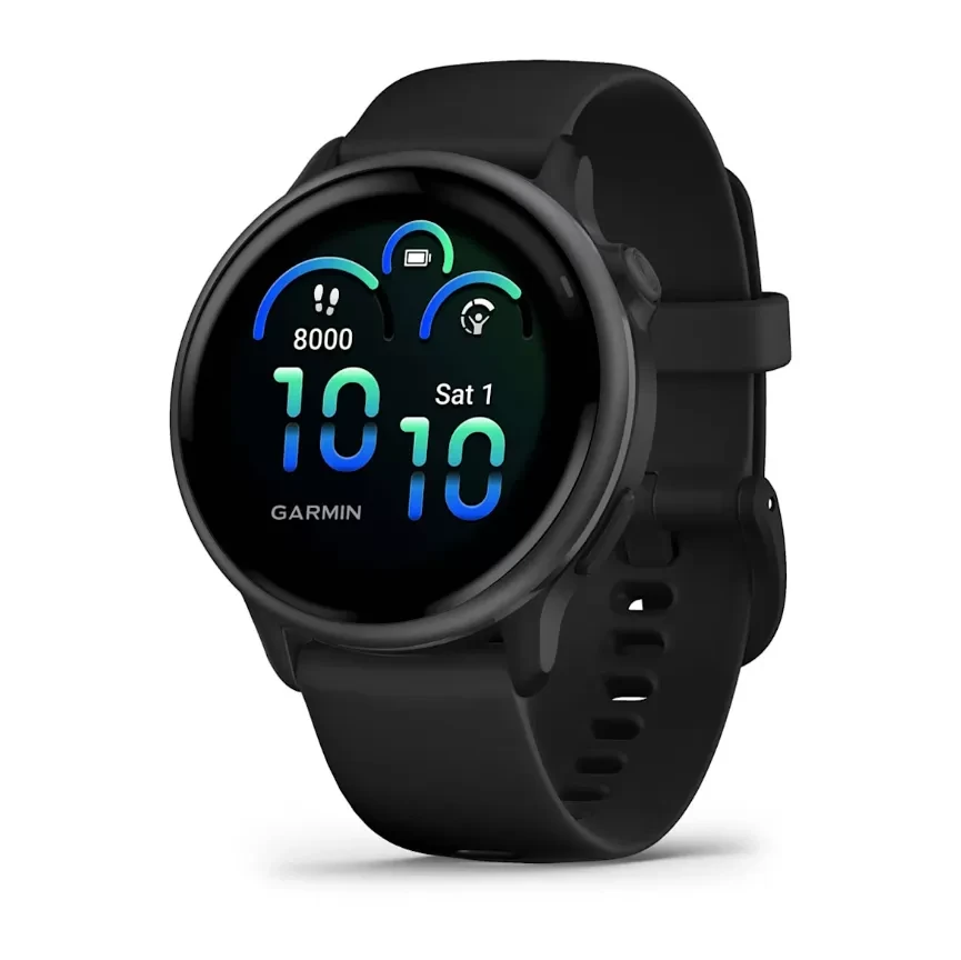 Garmin Смарт часовник Vivoactive 6 Slate Black Band