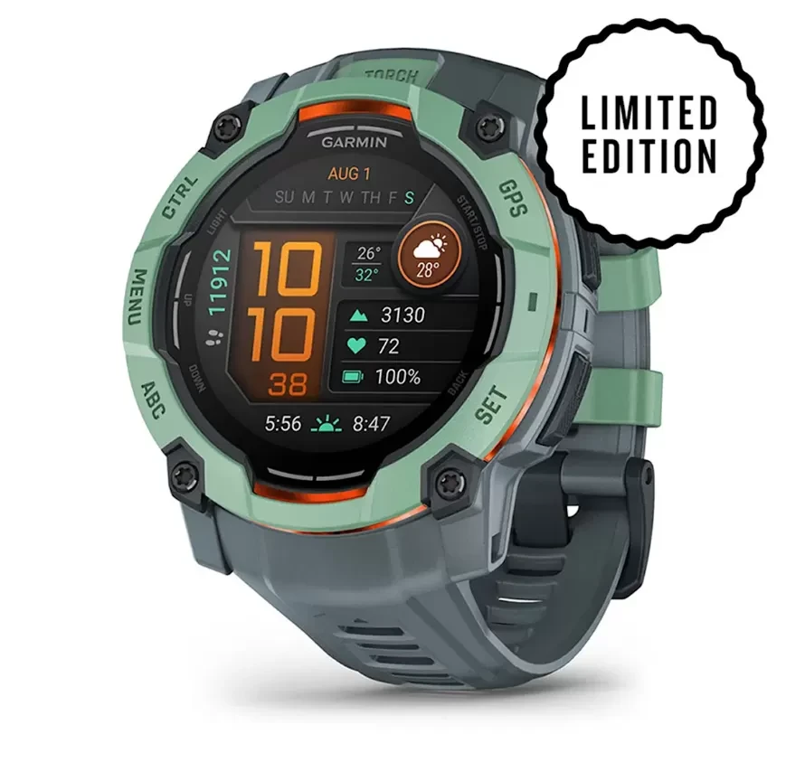 Garmin Смарт часовник Instinct 3 – 50 mm, AMOLED Neotropic, Twilight Band