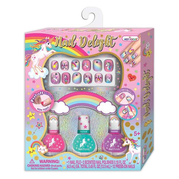 HOT FOCUS Сет за нокти Unicorn 023NUC