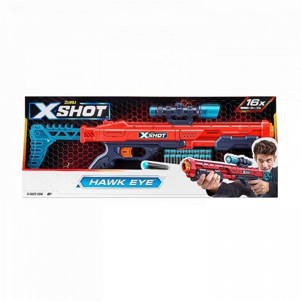 X-SHOT Excel Пиштол Hawk Eye E 02204