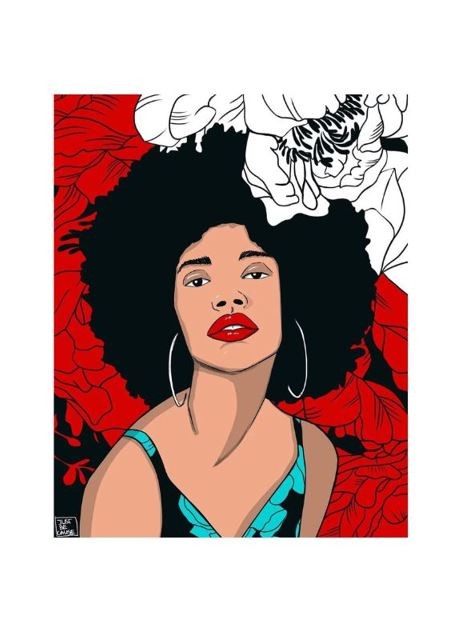 Уметничка слика  „Portrait of a girl III" од Нина Симовска