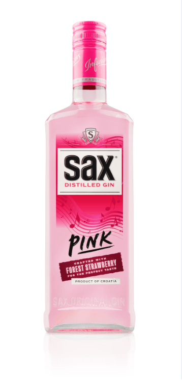 BADEL Џин Sax pink 0.7L