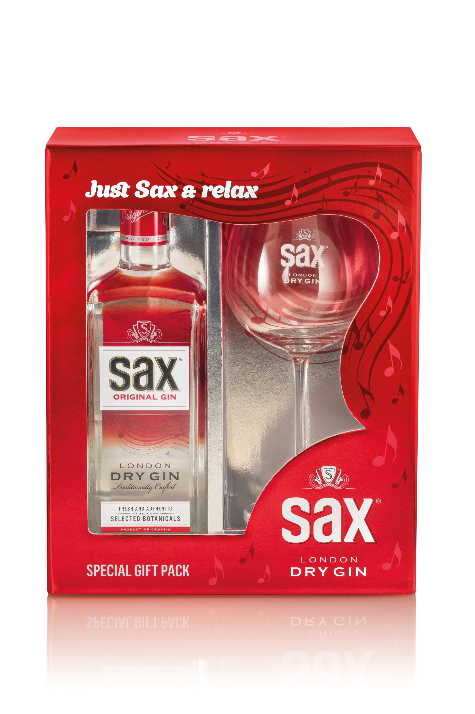 BADEL Џин Sax gift 0,7л