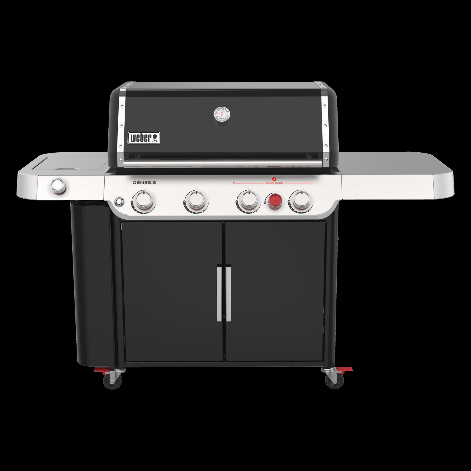 WEBER Скара на гас 4+1 горилници генесис е-435 гбс црна м-436410075 вебер