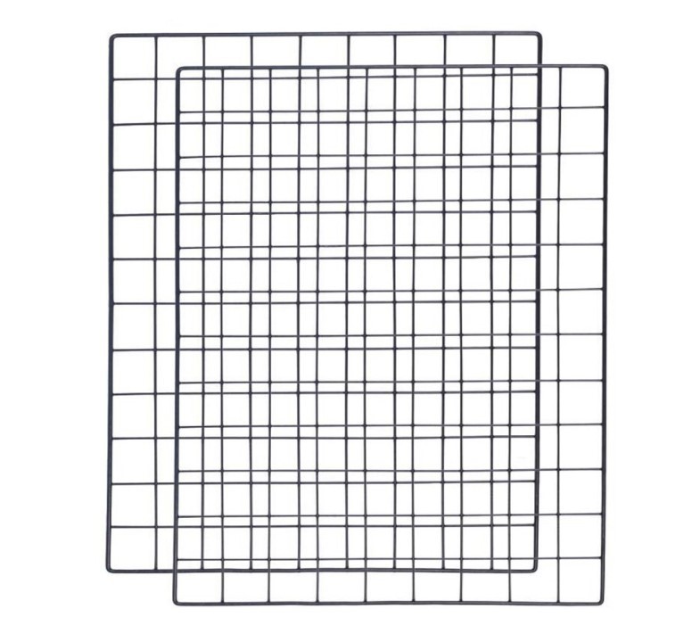 Wallity WR003 Декорација за ѕид, 50x70 см, 2 парчиња, црна