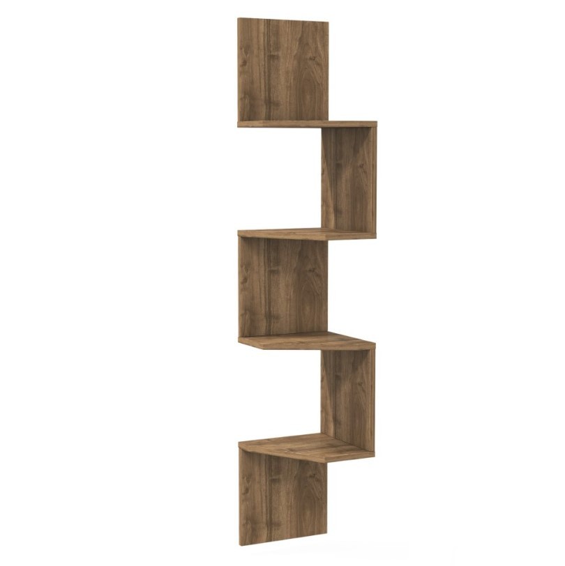 Dzидна полица Hanah Home Desaldo, кафеава