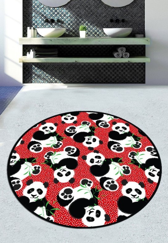 Килим за бања L'essentiel Maison Pandam, 80cm, Шарена