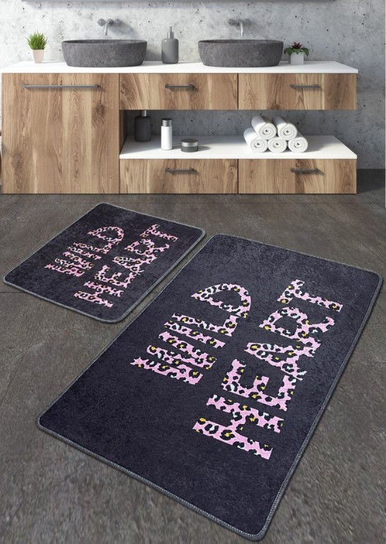 Простирка за капење L'essentiel Maison Wild Heart, 2 парчиња, Teget