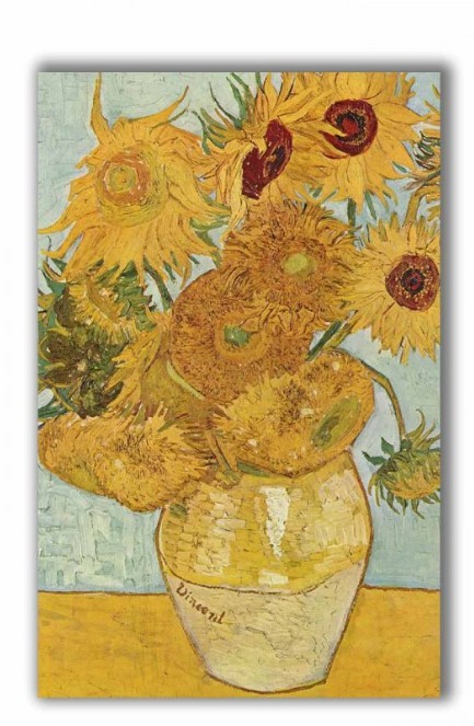 Wallity 4570VANGOGH003 Декоративна слика, 45x70 см