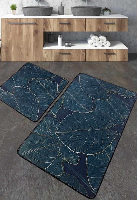 L'essentiel Maison Простирка за бања, 2 парчиња, Teget