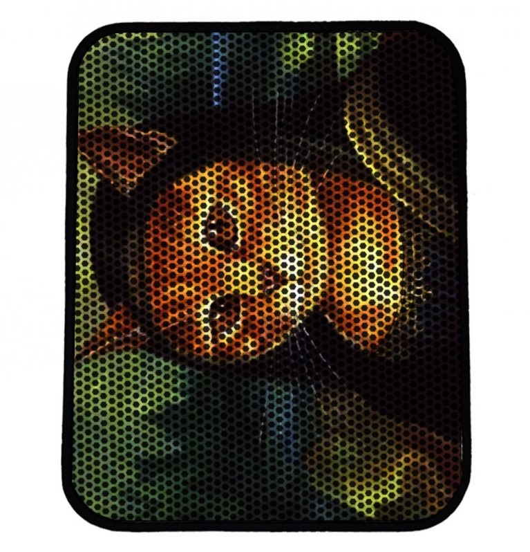 Wallxpert Nrszn0133 Подлога за мачки, 45x60 см, шарена