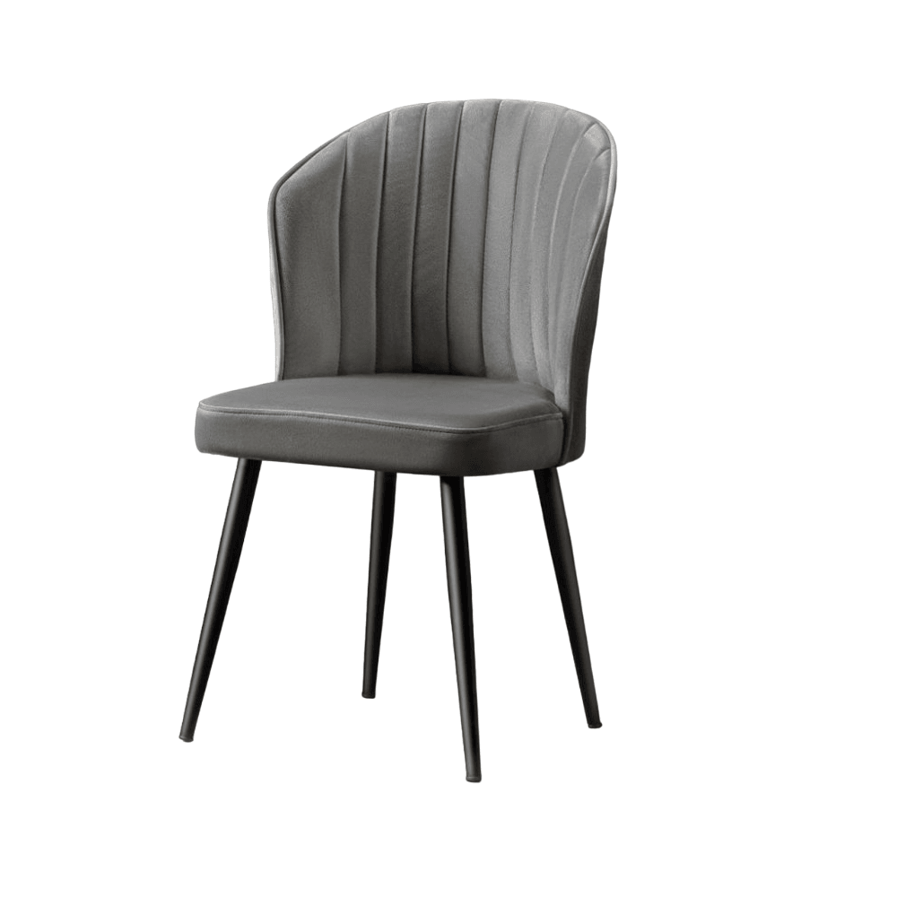 Столчиња Hanah Home Rubi, црни