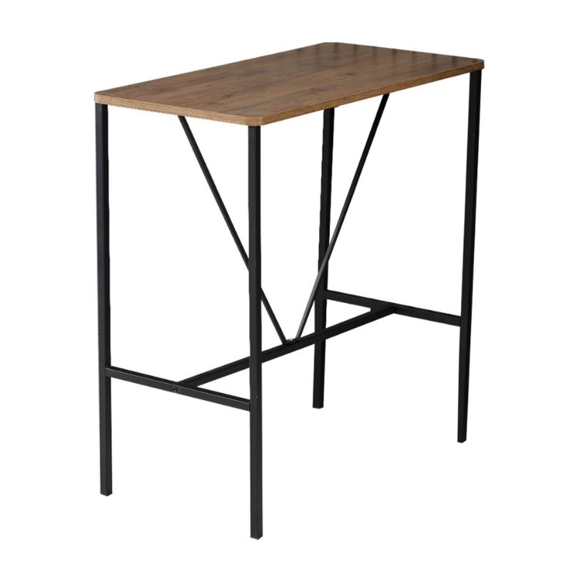 Помошна масичка Hanah Home Nordic, кафеаво-црна