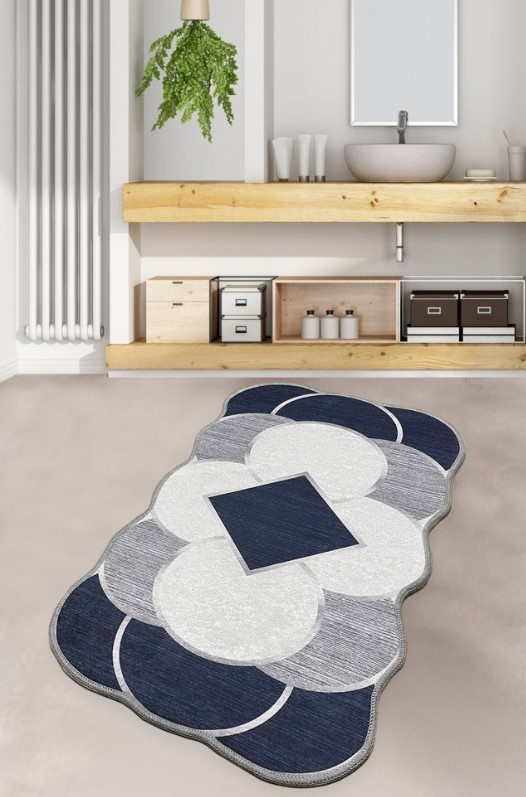 Пас за бања L'Essentiel Maison Corte, 70x120cm, темно сива