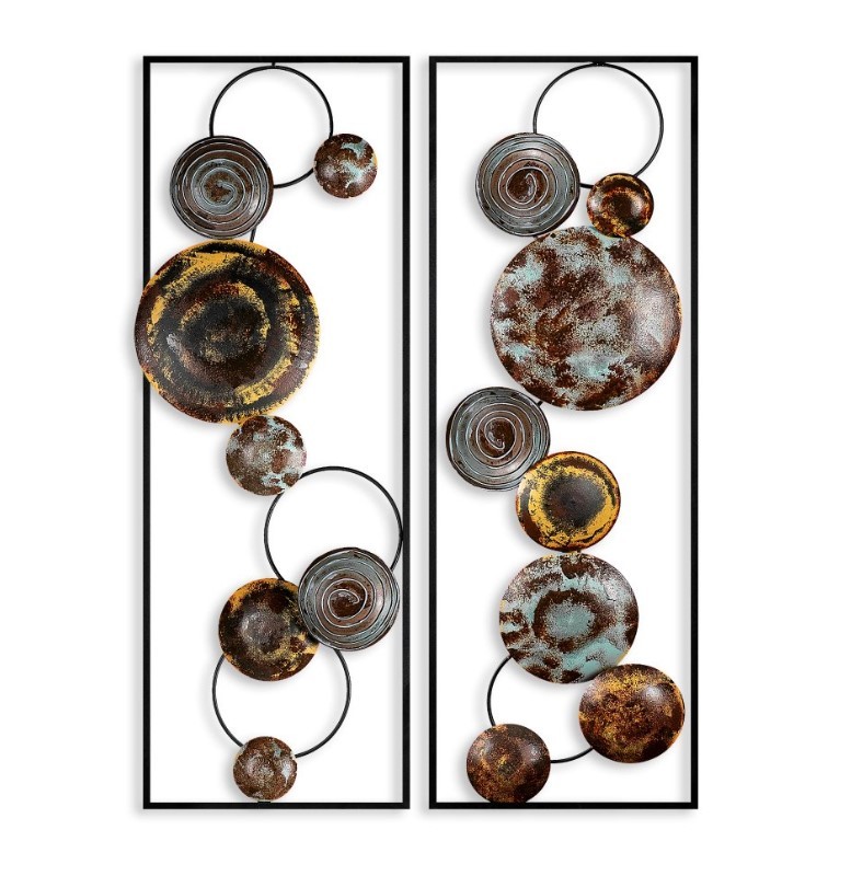 Wallity dzидна декорација со текстура-6, шарена