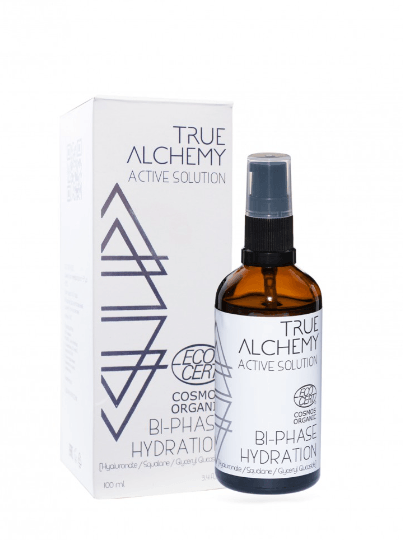 TRUE ALCHE Active solutions "bi-phase hydration" хидратантен тоник за лице - 100 мл.