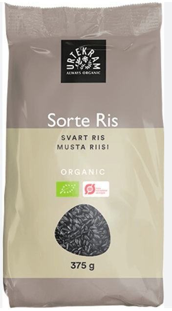 URTEKRAM Органски црн ориз - 375 гр.