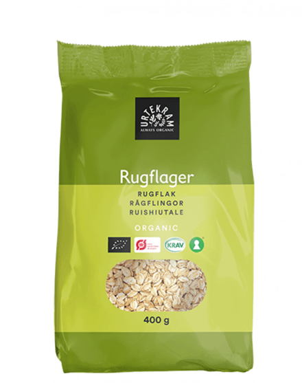 URTEKRAM Органски ’ржани снегулки - 400 гр.