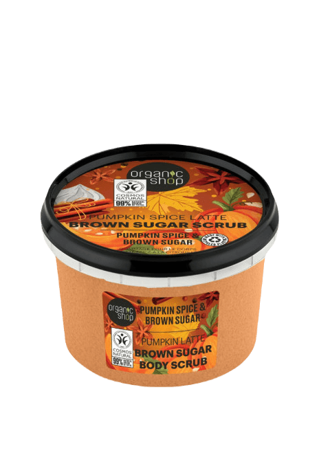 ORGANIC SHOP Pumpkin Spice / Пилинг За Тело Со Кафен Шеќер - 250 Мл.